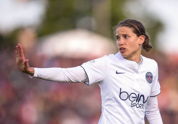 Annike KRAHN (ParisStGermain) Fussball international UEFA Frauen Championsleague, Saison 2014 2015, FINALE: 1.FFC Frankfurt - Paris Saint-Germain im Ludwig-Jahn-Sportpark in Berlin, Deutschland am 14.05.2015,