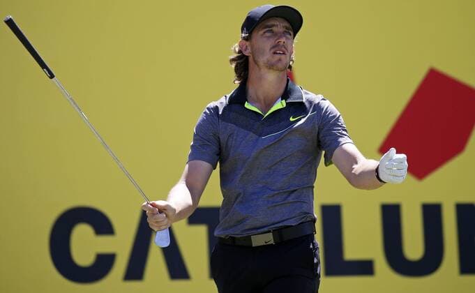 May 15, 2015 - Barcelona, Spain - BARCELONA -may 15- SPAIN: Tommy Fleetwood in the Spain Open Golf, held in the Club de Golf El Prat, may 15, 2015. Photo: Joan Valls Urbanandsport Nurphoto Open Spain Golf  - ZUMAn230