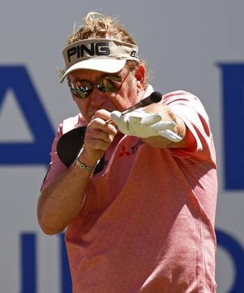 BARCELONA -may 15- SPAIN: Miguel Angel Jimenez in the Spain Open Golf, held in the Club de Golf El Prat, may 15, 2015. Photo: Joan Valls Urbanandsport Cordon Press 