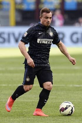 Aktuell Fußball, Italien, Serie A, Inter Mailand - Juventus Turin Serie A Inter Mailand - Juventus Turin Xherdan Shaqiri 