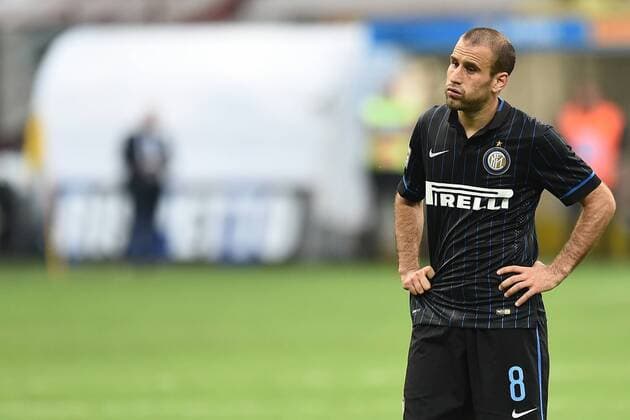 Aktuell Fußball, Italien, Serie A, Inter Mailand - Juventus Turin Serie A Inter Mailand - Juventus Turin Rodrigo Palacio 