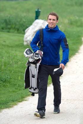 16.05.2015: GOLF - Turnier Tobias Angerer Simon SCHEMPP (GER) am 16.05.2015 - GOLF - Tobias Angerer Golfchallenge im Golf Resort Achental in Grassau, Bayern, Deutschland