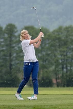 16.05.2015: GOLF - Turnier Tobias Angerer Romy GROSS-ANGERER (GER) am 16.05.2015 - GOLF - Tobias Angerer Golfchallenge im Golf Resort Achental in Grassau, Bayern, Deutschland