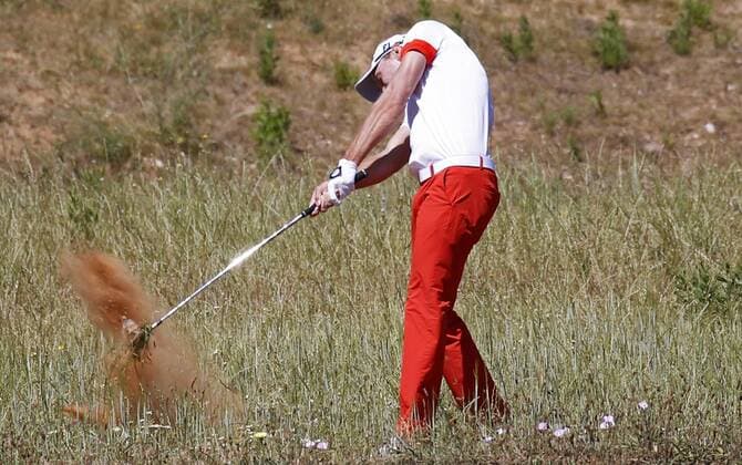 May 16, 2015 - Barcelona, Catalonia, Spain - BARCELONA -may 16- SPAIN: Maximilian Kieffer in the Spain Open Golf, held in the Club de Golf El Prat, may 16, 2015. Photo: Joan Valls Urbanandsport Nurphoto Open Spain Golf  - ZUMAn230