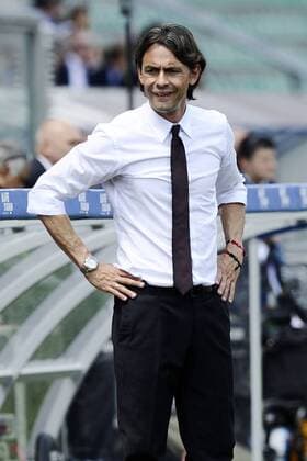 Aktuell Fußball, Italien, Serie A, Sassuolo Calcio - AC Milan Reggio Emilia 17 05 2015 - Serie A US Sassuolo - AC Milan foto DanieleBuffa -- Filippo Inzaghi 