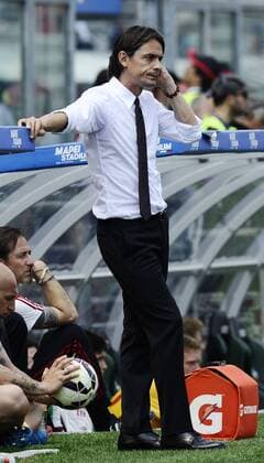 Aktuell Fußball, Italien, Serie A, Sassuolo Calcio - AC Milan Reggio Emilia 17 05 2015 - Serie A US Sassuolo - AC Milan foto DanieleBuffa -- Filippo Inzaghi 