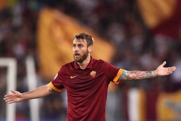 Aktuell Fußball, Italien, Serie A, AS Rom - Udinese Calcio Daniele De Rossi Roma Serie A 2014 2015 AS Roma - Udinese Calcio andreaxstaccioli