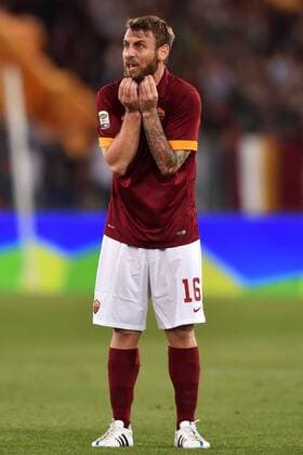 Aktuell Fußball, Italien, Serie A, AS Rom - Udinese Calcio Daniele De Rossi Roma Serie A 2014 2015 AS Roma - Udinese Calcio andreaxstaccioli