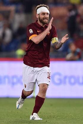 Serie A AS Rom - Udinese Calcio Daniele De Rossi 