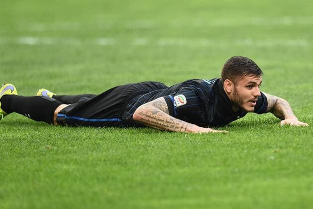Serie A Inter Mailand - Juventus Turin Mauro Icardi 