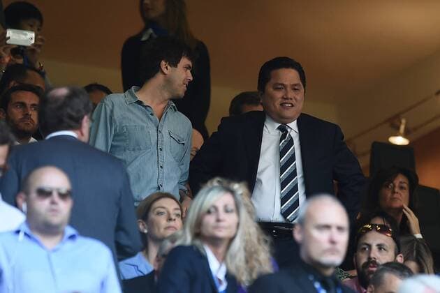 Serie A Inter Mailand - Juventus Turin Erick Thohir-Angelomario Moratti 