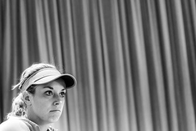 Sabine LISICKI, GER Portrait, Porträt bei Pressekonferenz beim WTA Tennis Damen Damen Tennis Turnier Nuernberger Versicherungscup , Nuernberg, Deutschland am 18.05.2015 2014 2015,