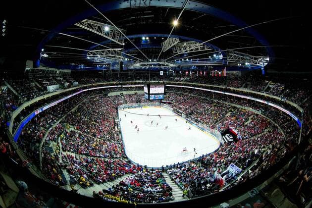 17.05.2015, O2 Arena, Prag, CZE, IIHF, WM, Kanada vs Russland, Finale, im Bild Arena O2 during the IIHF Icehockey World Championships Final Match between Canada and Russia at the O2 Arena in Prag, Czech Republic on 2015 05 17.  EP_pon  