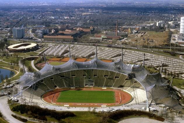 Das Olympiastadion in München