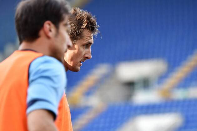 Miroslav Klose Roma 19-05-2015 Stadio Olimpico Football Calcio Finale Coppa Italia Italy s cup Final 2014 2015 Juventus Turin vs. Lazio Rom . andreaxstaccioli