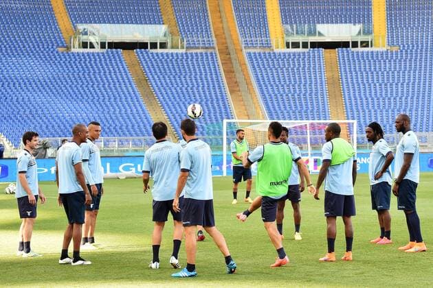 Panoramica Allenamento Roma 19-05-2015 Stadio Olimpico Football Calcio Finale Coppa Italia Italy s cup Final 2014 2015 Juventus Turin vs. Lazio Rom . andreaxstaccioli