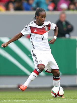 20.05.2015 Stuttgart Fußball Länderspiel U 16 Deutschland vs. Frankreich: Alfons Amade (GER)