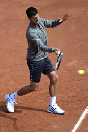 Novak Djokovic ( SRB ) TENNIS : Roland Garros 2015 - Internationaux de France - 20 05 2015 TennisMagazine Panoramic  wo