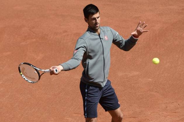 Novak Djokovic ( SRB ) TENNIS : Roland Garros 2015 - Internationaux de France - 20 05 2015 TennisMagazine Panoramic  wo