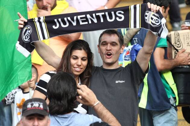 May 20, 2015 - Rome, Italy - Juventus Supporters before the Coppa Italia Final football match JUVENTUS - LAZIO on 20 05 15 at the Stadio Olimpico in Rome, Italy. Copyright 2015 Matteo Bottanelli Tim Cup: Lazio Juventus  - ZUMAn230