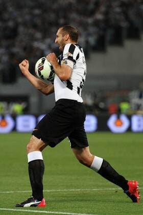 Giorgio Chiellini gol 1-1 Juventus Goal celebration Roma 20-05-2015 Stadio Olimpico Football Calcio Finale Coppa Italia Football Italy s cup Final 2014 2015 Juventus - Lazio . Foto Andrea Staccioli Insidefoto andreaxstaccioli