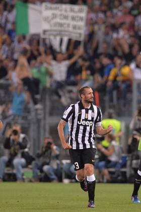 gol di Giorgio Chielleini Juventus. Goal celebration. Roma 20-05-2015 Stadio Olimpico. Football Finale Tim Cup 2015. Juventus - Lazio. Foto Antonietta Baldassarre Insidefoto AntoniettaxBaldassarre