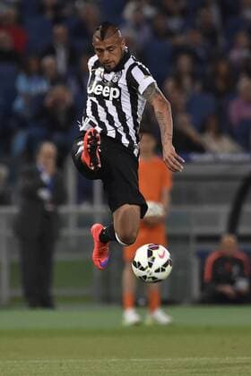 20.05.2015. Rome, Italy. TIM Coppa Italia Final. Lazio versus Juventus. Arturo Vidal in action for Juventus xGiuseppexMaffiax  ActionPlus11622384