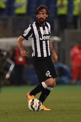 20.05.2015. Rome, Italy. TIM Coppa Italia Final. Lazio versus Juventus. Andrea Pirlo in action for Juventus xGiuseppexMaffiax  ActionPlus11622403