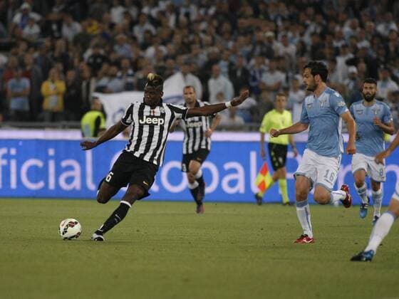May 20, 2015 - Rome, Italy - Paul Pogba during the final of TIM Cup match between SS Lazio vs Juventus FC at the Olympic Stafium of Rome on may 20, 2015 in Rome, Italy. (Photo by Loris Roselli NurPhoto) Tim Cup: Lazio Juventus  - ZUMAn230