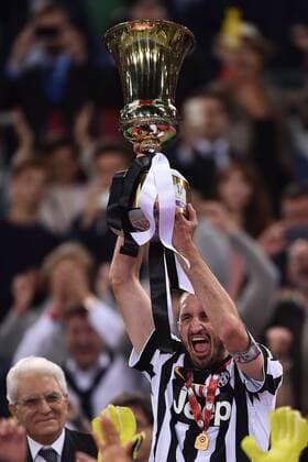 As Roma 20 05 2014 - finale Coppa Italia Football Juventus-Lazio foto Antonello Sammarco Image nella foto: Giorgio Chiellini 