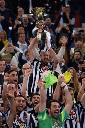 Rom - Juventus Turin gewinnt den italienischen Pokal (Coppa Italia): Giorgio Chiellini 