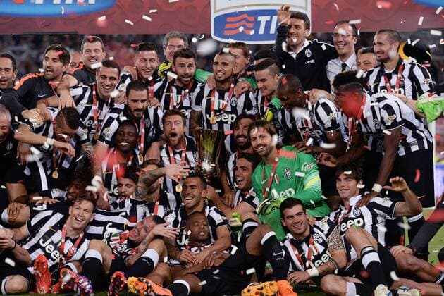 Rom - Juventus Turin gewinnt den italienischen Pokal (Coppa Italia): Juventus 