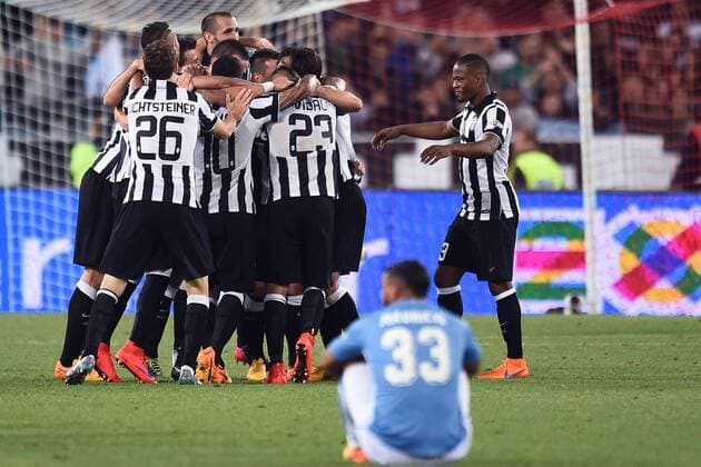 Rom - Juventus Turin gewinnt den italienischen Pokal (Coppa Italia): esultanza fine gara Juventus 