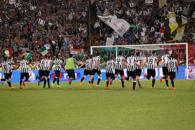 20.05.2015. Rome, Italy. TIM Coppa Italia Final. Lazio versus Juventus. Juventus celebrates their victory of the Italian Cup xEmanuelexPennacchiox  ActionPlus11622489