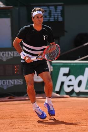 Roger Federer (Sui) TENNIS : Tournoi de Roland Garros 2015 - 21 05 2015 TennisMagazine Panoramic 