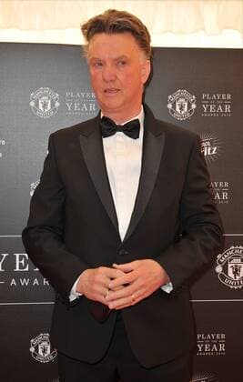Player of The Year Award Louis van Gaal attending the Manchester United ManU Player Of The Year Awards 2015, at the Old Trafford in Manchester. MAY 19th 2015  SFLx151571