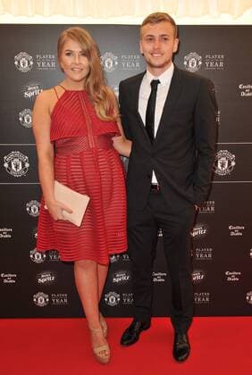 Player of The Year Award James Wilson attending the Manchester United ManU Player Of The Year Awards 2015, at the Old Trafford in Manchester. MAY 19th 2015  SFLx151571