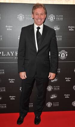 Player of The Year Award English football manager Bryan Robson attending the Manchester United ManU Player Of The Year Awards 2015, at the Old Trafford in Manchester. MAY 19th 2015  SFLx151571