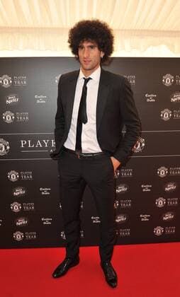 Player of The Year Award Marouane Fellaini attending the Manchester United ManU Player Of The Year Awards 2015, at the Old Trafford in Manchester. MAY 19th 2015  SFLx151571