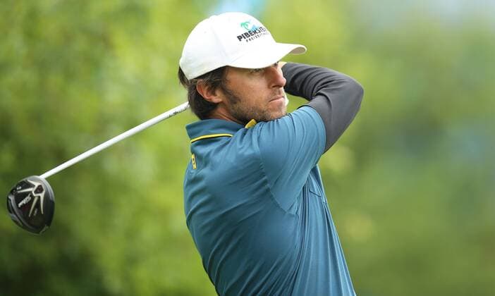 GOLF - Kaernten Golf Open 2015 GOEDERSDORF,AUSTRIA,21.MAY.15 - GOLF - European Challenge Tour, Kaernten Golf Open, GC Schloss Finkenstein. Image shows Martin Wiegele (AUT). GEPAxpictures xDanielxGoetzhaber