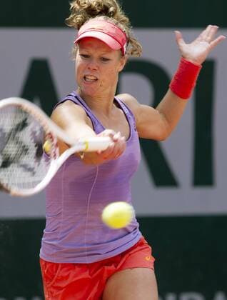 Aktuell Tennis, Grand Slam, French Open in Paris, Qualifikation TENNIS - WTA Tennis Damen French Open 2015 PARIS,FRANCE,21.MAY.15 - TENNIS - WTA World Tour, Grand Slam, Roland Garros, French Open, qualification. Image shows Laura Siegemund (GER). GEPAxpictures xMatthiasxHauer