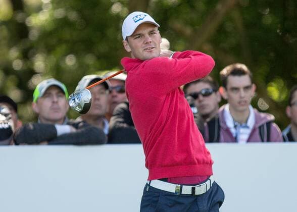 Golf - 2015 Wentworth BMW PGA Golf Herren Championship - First Round. Martin Kaymer with a tee shot at Wentworth Golf Club COLORSPORT DANIEL BEARHAM  BMW_PGA