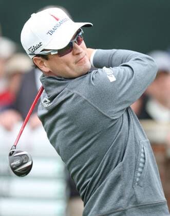 May 21, 2015 - Fort Worth, TX, USA - Former Colonial champion Zach John hits on No. 10 during Round One of the Crowne Plaza Invitational at Colonial on May 21, 2015 in Fort Worth, Texas. Crowne Plaza Invitational golf - ZUMAm67_