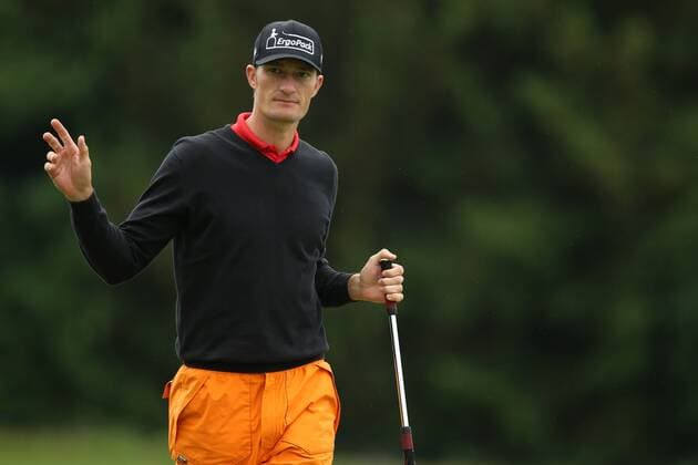 GOLF - Kaernten Golf Open 2015 GOEDERSDORF,AUSTRIA,21.MAY.15 - GOLF - European Challenge Tour, Kaernten Golf Open, GC Schloss Finkenstein. Image shows Sebastian Heisele (GER). GEPAxpictures xDanielxGoetzhaber
