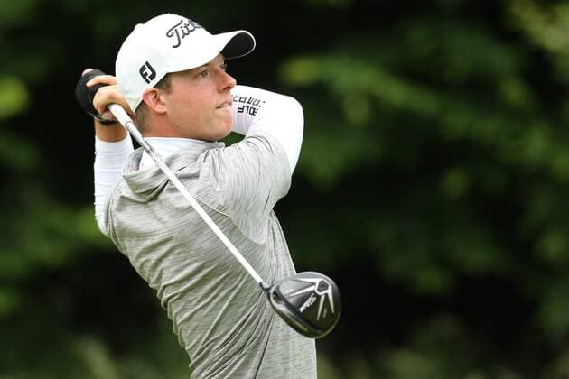GOLF - Kaernten Golf Open 2015 GOEDERSDORF,AUSTRIA,21.MAY.15 - GOLF - European Challenge Tour, Kaernten Golf Open, GC Schloss Finkenstein. Image shows Julian Kunzenbacher (GER). GEPAxpictures xDanielxGoetzhaber