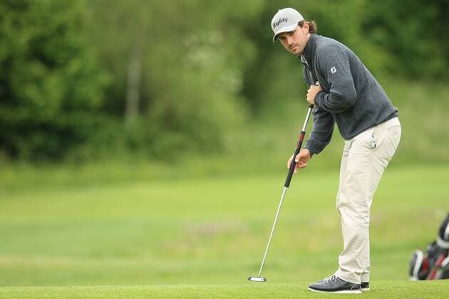 GOLF - Kaernten Golf Open 2015 GOEDERSDORF,AUSTRIA,21.MAY.15 - GOLF - European Challenge Tour, Kaernten Golf Open, GC Schloss Finkenstein. Image shows Nicolas Meitinger (GER). GEPAxpictures xDanielxGoetzhaber