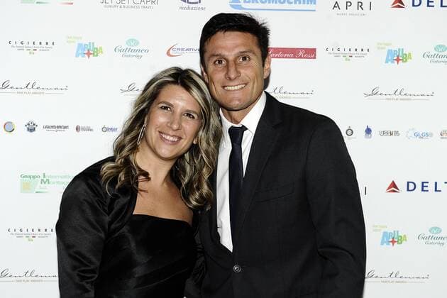 Mailand, 21.05.2015 - Premio Gentlemen Fair Play 2015 - Javier Zanetti-Paula Della Fuento 