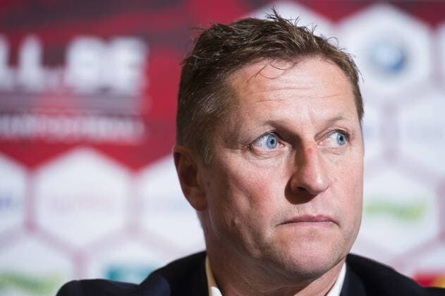 - BRUSSELS, BELGIUM: Belgium s assistant coach Vital Borkelmans pictured during a press conference PK Pressekonferenz of Belgian national soccer team Red Devils, Friday 22 May 2015, in Brussels. Head coach Wilmots will announce the selection for the upcoming Devils games against France and Wales. LAURIExDIEFFEMBACQ  x04628308x