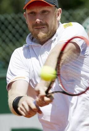 TENNIS - ATP Tennis Herren French Open 2015 PARIS,FRANCE,22.MAY.15 - TENNIS - ATP World Tour, Grand Slam, Roland Garros, French Open, qualification. Image shows Matthias Bachinger (GER). GEPAxpictures xMatthiasxHauer
