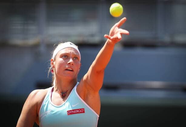 - PARIS, FRANCE: Belgian Yanina Wickmayer pictured during a training ahead of the Roland Garros tennis tournament in Paris, France, Friday 22 May 2015. The Roland Garros Grand Slam takes place from 24 May to 07 June 2015. VIRGINIExLEFOUR  x04628689x